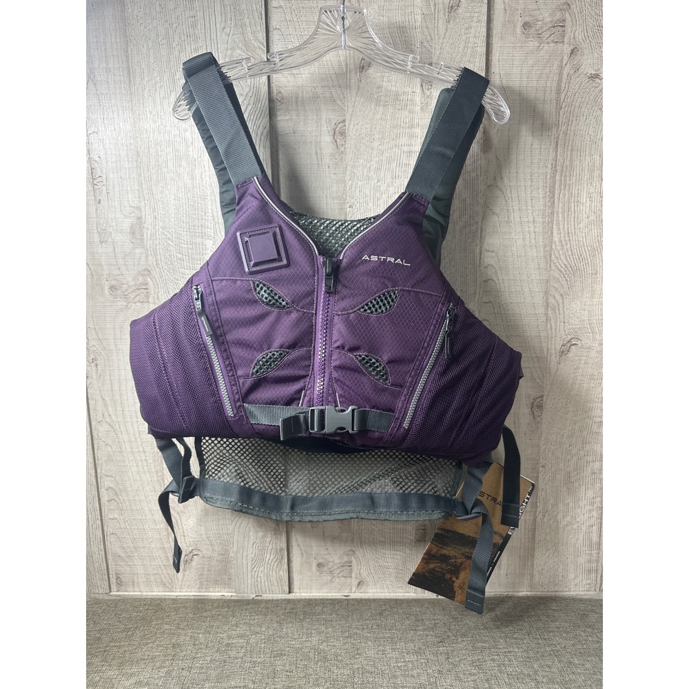 Astral EV-Eight Life Jacket PFD Eggplant Purple L/XL USCG Type III V8 Airescape